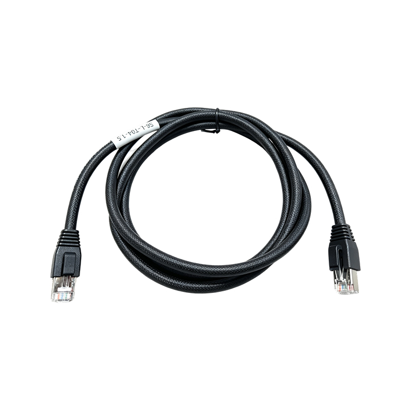 S6-L-T04-1.5 Cábla Ethernet Tionsclaíoch Braided Shielded